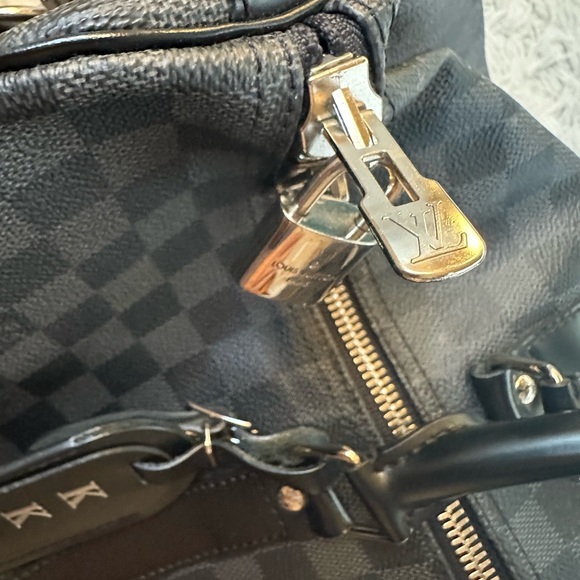 LOUIS VUITTON Damier Graphite Keepall Bandouliere 45 - Picture 7 of 14